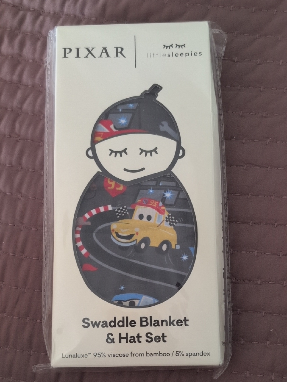 Little Sleepies Piston Cup Swaddle Set